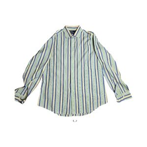 Polo Ralph Lauren Men's Striped Regent Custom Fit Dress Shirt Size: XL